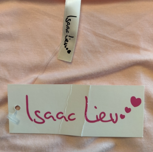 Isaac Liev women's flowing cold shoulder long sleeve top. - Picture 5 of 5